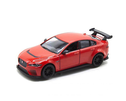 Машинка інерційна "Jaguar XE SV Project 8" KT5416W масштаб 1:36  Червоний