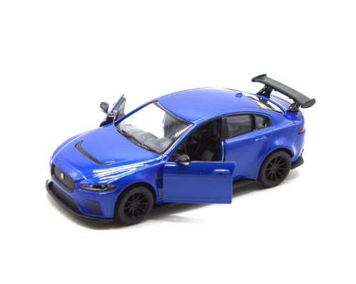 Машинка інерційна "Jaguar XE SV Project 8" KT5416W масштаб 1:36  Синій