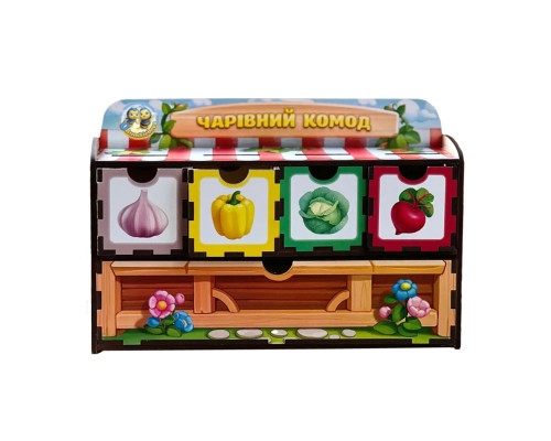 Деревянная настольная игра "Счет -1" Ань-Ян (ПСД069) PSD069 сортер-комодик