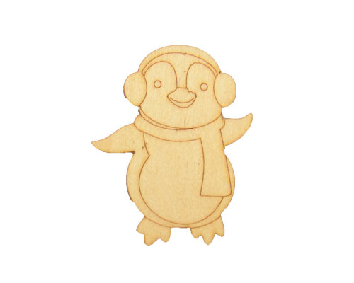 Набір для творчості новорічний Розпис акриловими фарбами "Олень та пінгвін" Умняшка НГ-002/2