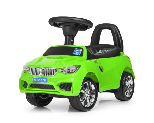Каталка-толокар Bambi M 3147B-5 Зеленый музыкальный