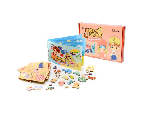 Развивающая игрушка "Мока Бока Отдых" Puz-88893, 59 деталей