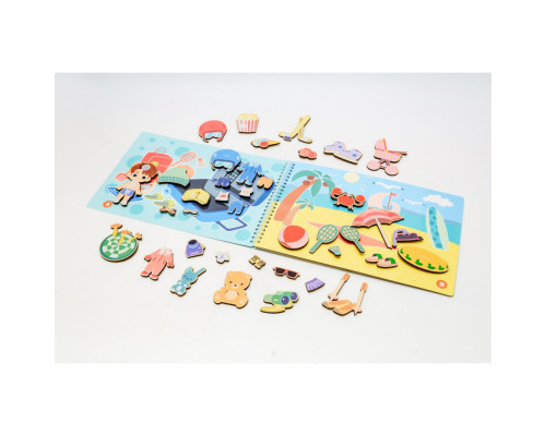 Развивающая игрушка "Мока Бока Отдых" Puz-88893, 59 деталей
