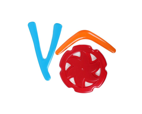 Детский игровой набор "Фризби-Бумеранг" 4036TXK 3 штуки