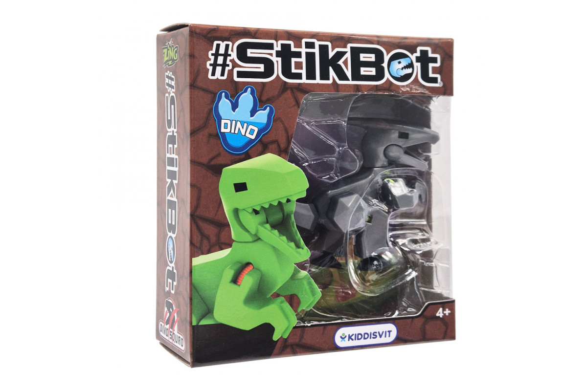 Фигурка для анимационного творчества Паразауролоф Stikbot TST622DN_UAKD-5(Grey) Фигурка для анимационного творчества Паразауролоф Stikbot TST622DN_UAKD-5(Grey)