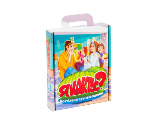 Розважальна гра "Я кактус?" Strateg 30614 українською мовою