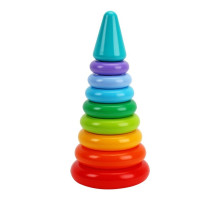 Дитяча іграшка "Пірамідка" 1904TXK видувна, 9 елементів, 31 см