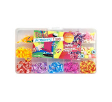 Набір гумок для плетіння браслетів 037-158 у пластиковому боксі