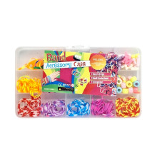 Набор резинок для плетения браслетов 037-158 в пластиковом боксе