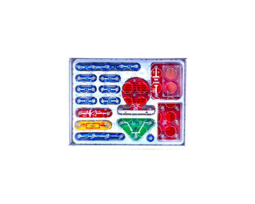 Електронний конструктор "Перші кроки в електроніці" DOKA D70710 набір В, 15 схем, звук та світло