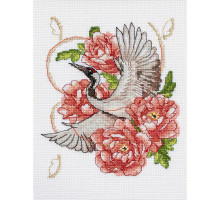 Набір для вишивання хрестиком "На крилах до мрії" AH-225 з п'яльцями