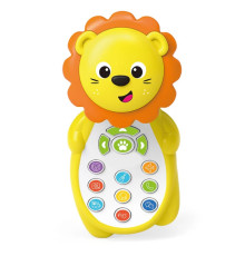 Развивающий телефон "Развлечения с друзьями" M 5773ABC(Yellow) 13 см, украинский