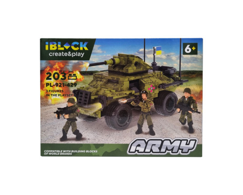 Конструктор Армія IBLOCK PL-921-429, 4 види Вид 2