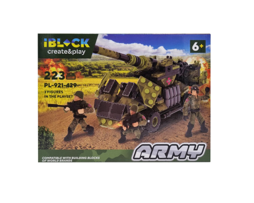 Конструктор Армія IBLOCK PL-921-429, 4 види Вид 4