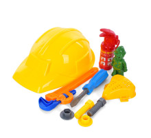 Детский набор инструментов SP818-8-9(Yellow) каска, огнетушитель, маска