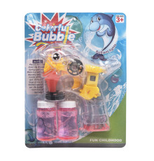 Пістолет з мильними бульбашками Дельфінчик 9618-14 зі світлом та звуком