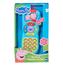 Развивающая игрушка "Мой первый пульт" Peppa Pig 1500025, 3 мелодии, 2 звука