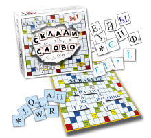 Настільна гра "Склади слово. Ерудит (Scrabble)" MKM0316 від 4-х років