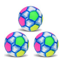 Дитячий яскравий Гумовий м'яч RB26527-10 різнокольоровий, 26 грам, 7 см