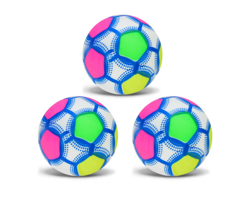 Дитячий яскравий Гумовий м'яч RB26527-10 різнокольоровий, 26 грам, 7 см