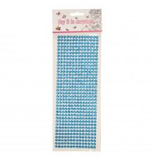 Наклейки декоративні XY-004(LIght-Blue) на планшеті 504 шт