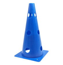 Спортивний інвентар Фішка для розмітки MS 4170(Blue) 32 см, отвори