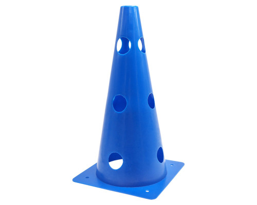 Спортивний інвентар Фішка для розмітки MS 4170(Blue) 32 см, отвори