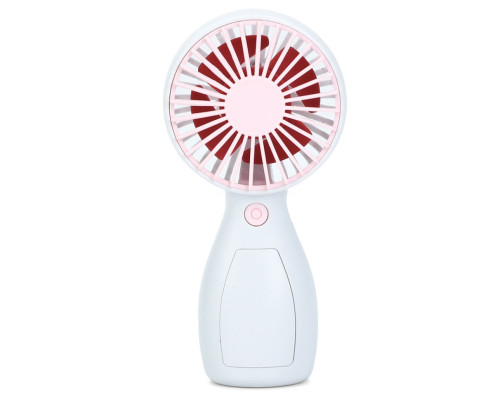 Портативный ручной вентилятор MK 5663-1(Pink) 13 см, аккумулятор, USB зарядное