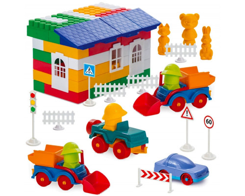 Дитячий конструктор "Лідер" №7 1913 300 деталей