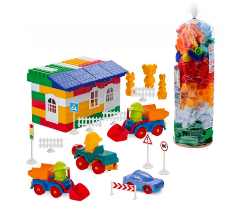 Дитячий конструктор "Лідер" №7 1913 300 деталей