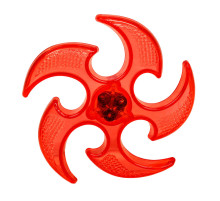 Літаючий бумеранг SB2306(Red) гума, зі світлом, 15 см, у пакеті