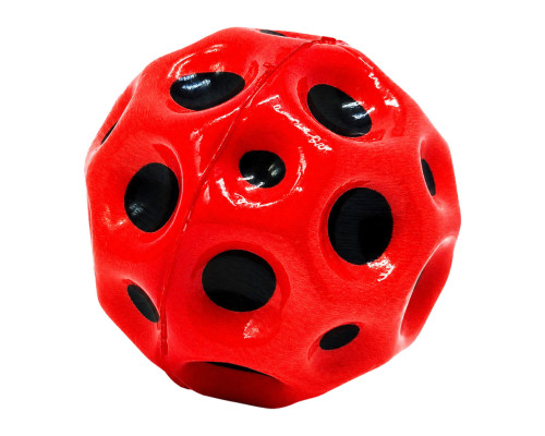 Мяч надпрыгучий прыгун "MOON BALL" 24971-3(Red) размер игрушки 6,3 cм