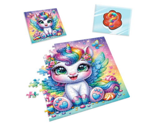 Дитячі пазли з сюрпризом "Єдиноріжка"1 VT8030-01, 180 деталей