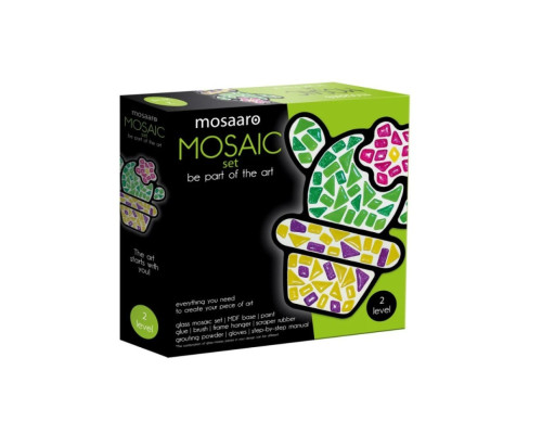 Детский набор для творчества хрустальная мозаика "Кактус" MA2006