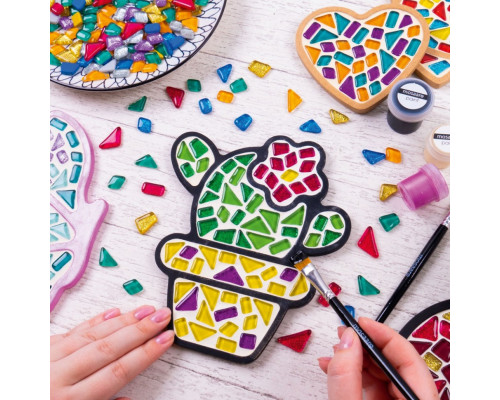 Детский набор для творчества хрустальная мозаика "Кактус" MA2006