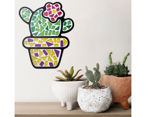 Детский набор для творчества хрустальная мозаика "Кактус" MA2006