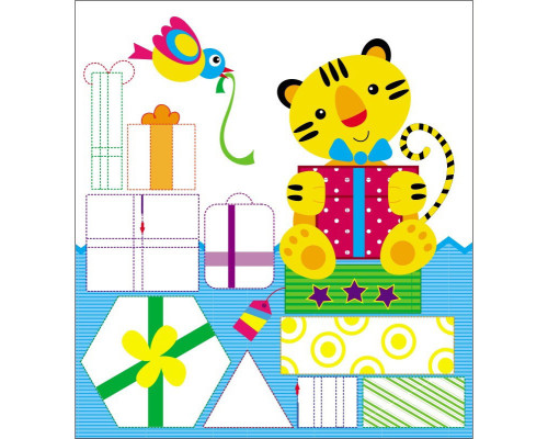 Дитяча багаторазова розмальовка "Диво-картинки" 559007, 5 сторінок