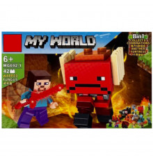Дитячий конструктор "Minecraft" MG692-1, 42 деталі