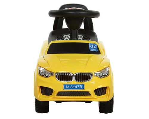 Каталка-толокар Bambi M 3147B-6 Желтый музыкальный