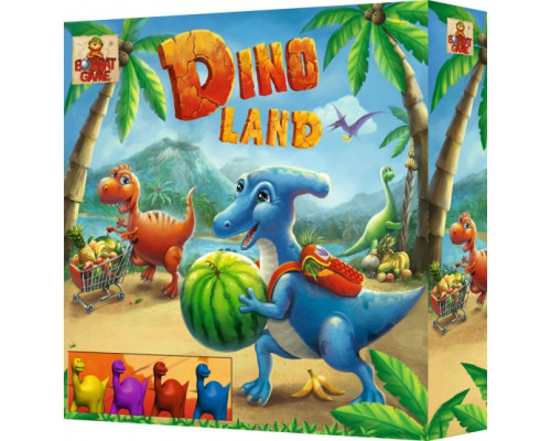 Настільна розвиваюча гра Діно Ленд 800224 для дітей