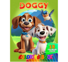 Розмальовка для дітей Doggy А05122409 формат А4
