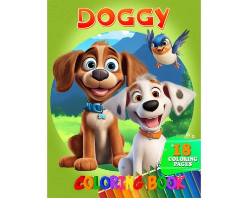 Розмальовка для дітей Doggy А05122409 формат А4