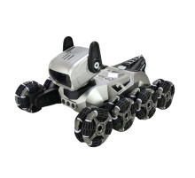 Дитяча іграшка на радиокеруванні "Собака" 1028(Silver) світлові та звукові ефекти