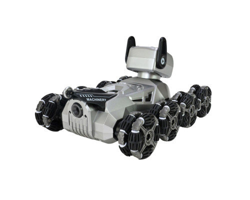 Детская игрушка на радиоуправлении "Собака" 1028(Silver) световые и звуковые эффекты