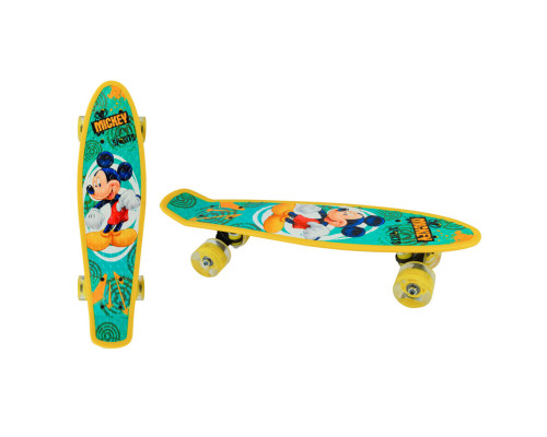 Пенні борд "Міккі Маус" Bambi SC195603 колеса зі світлом, 56 см