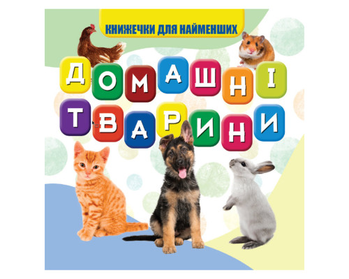 Моя перша книжечка Домашні тварини VR06041703-N, 10 сторінок