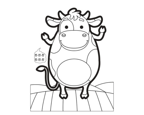 Дитяча книжка-розмальовка "Хто сказав кукуріку?" Книжковий Хмарочос 404027, 8 сторінок