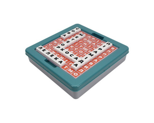 Детская развивающая игра филворд "Слова" 2963TXK 162 фишки, 10 шаблонов