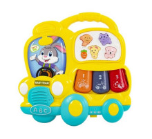 Дитяча музична іграшка "Веселий автобус" 8633(Yellow)