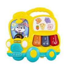Дитяча музична іграшка "Веселий автобус" 8633(Yellow)